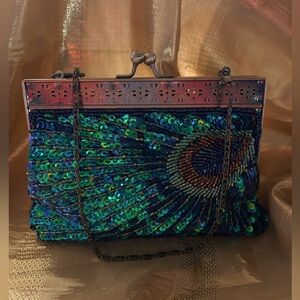 Unique Peacock Purse